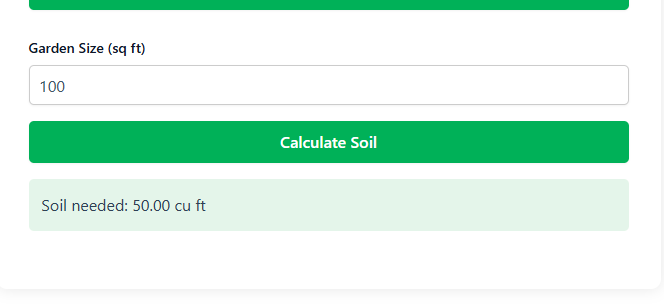 Example of Soil Calculation